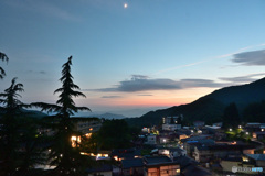 湯宿にて