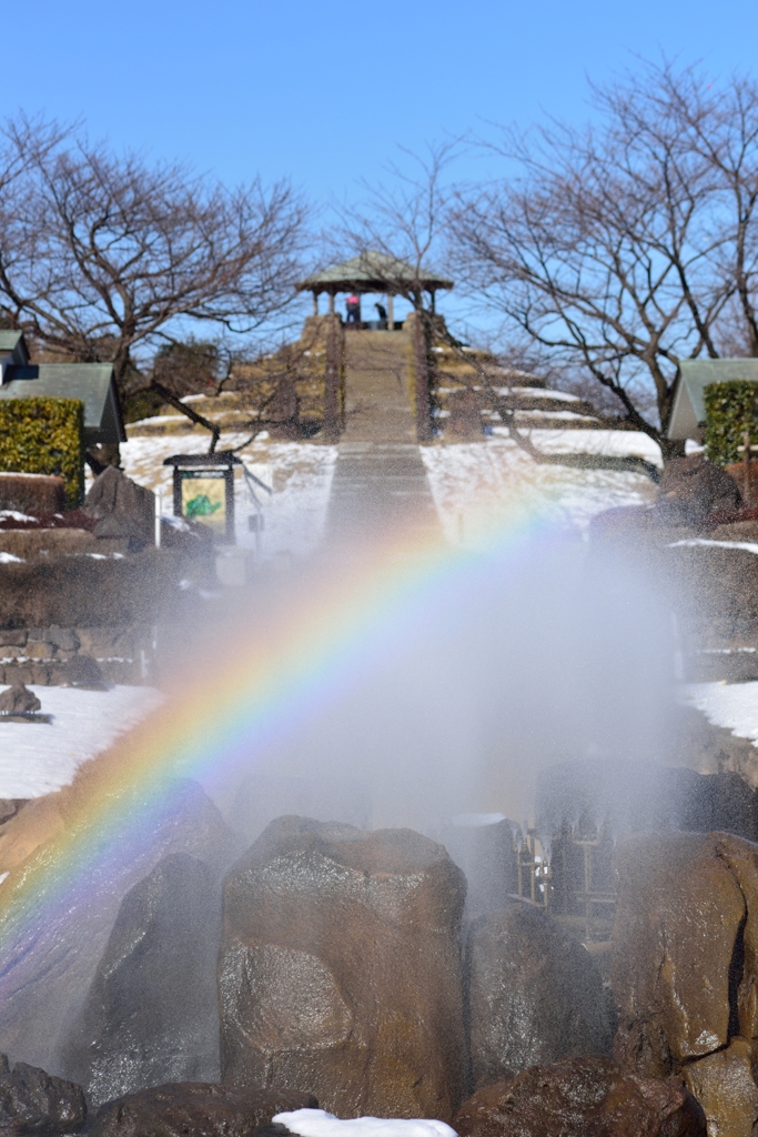 雪景色のサプライズ