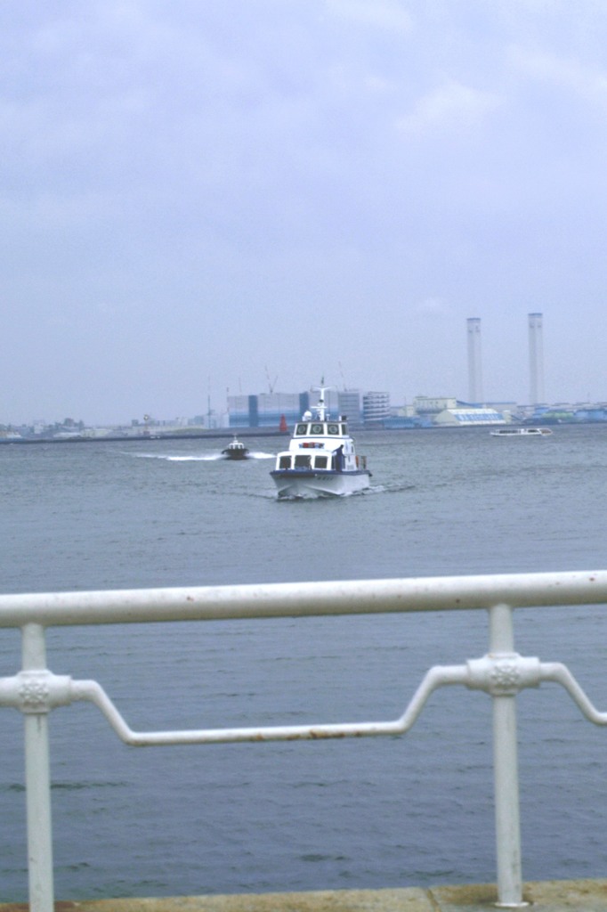 横浜港の遊覧船