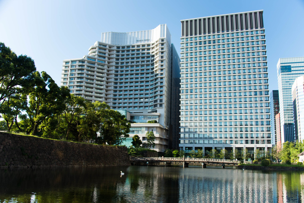 お堀がある風景