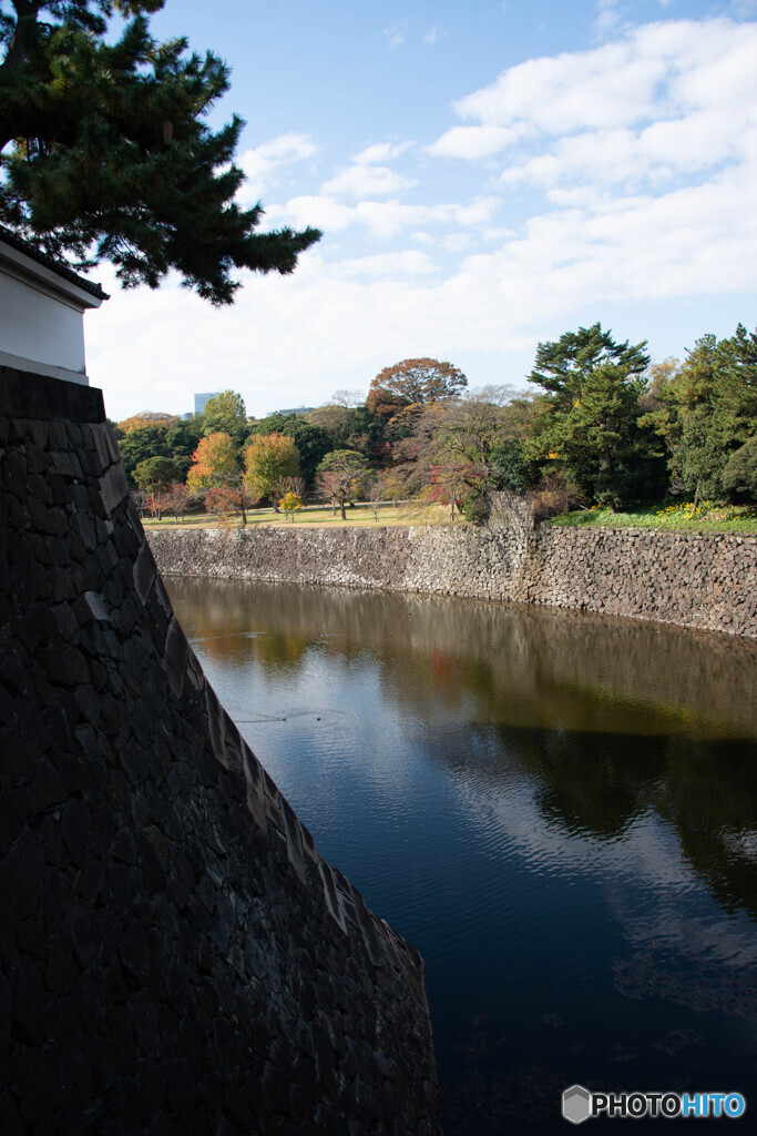 お濠がある風景