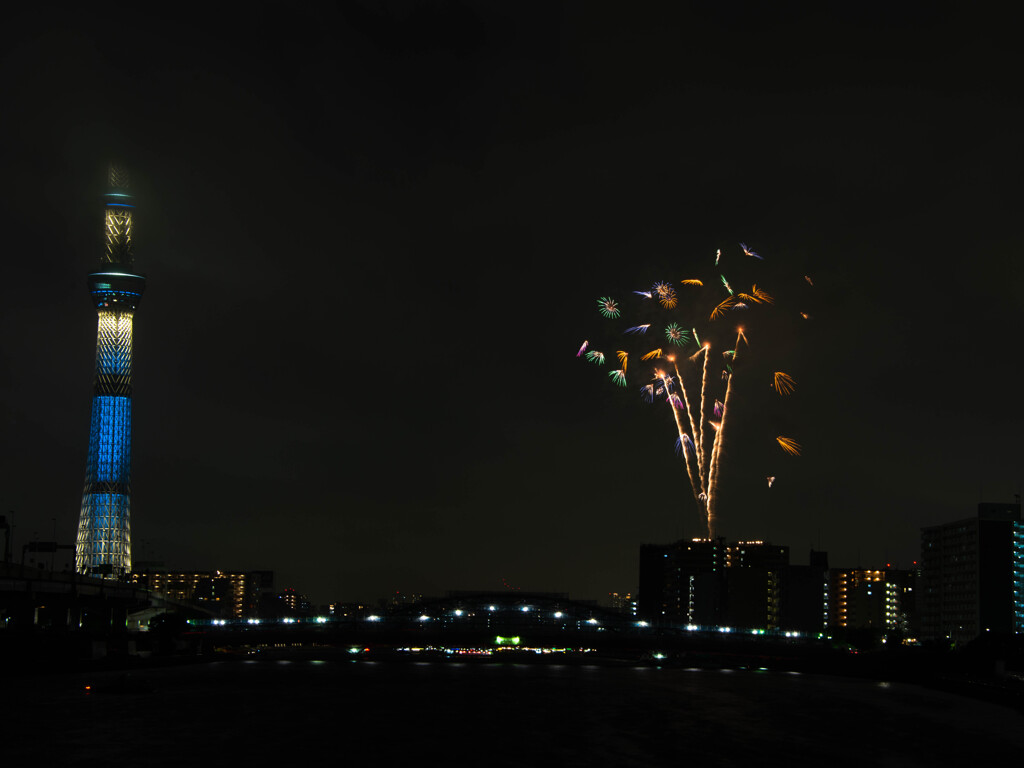 夜を飾って