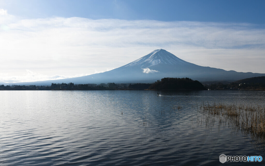 雄大なる富士山