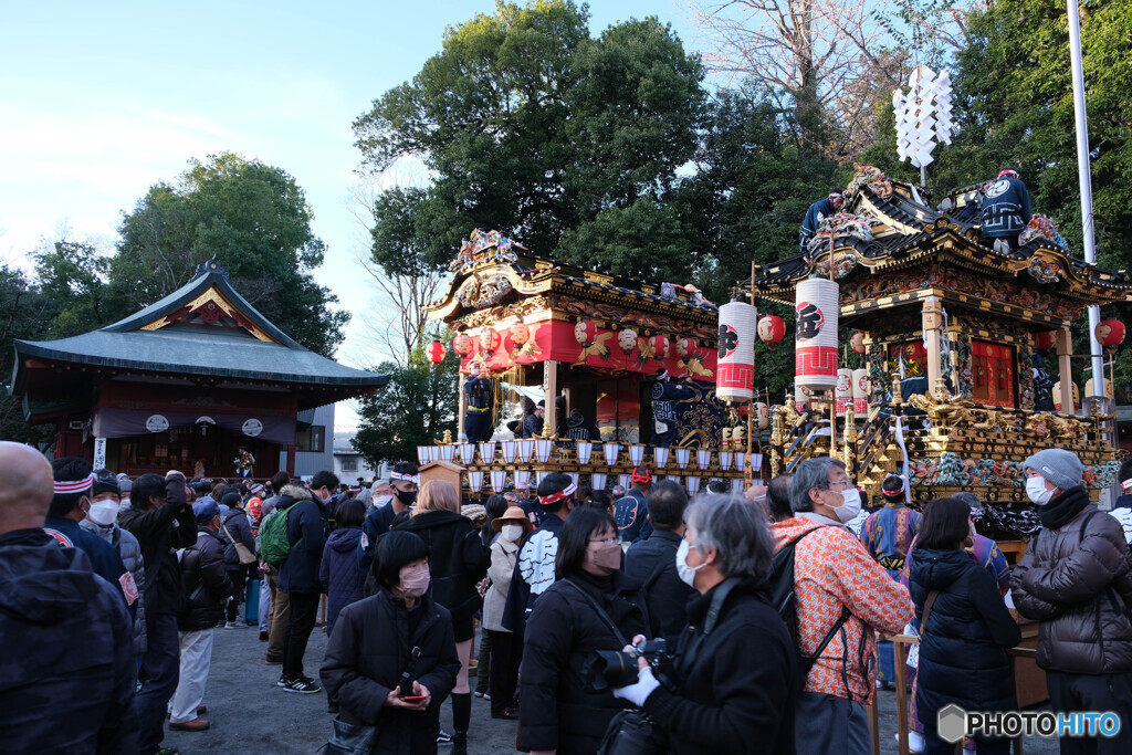 秩父神社にて