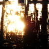 夕陽の揺らぎ