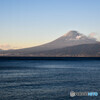 駿河湾から望む富士山