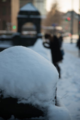 雪帽子