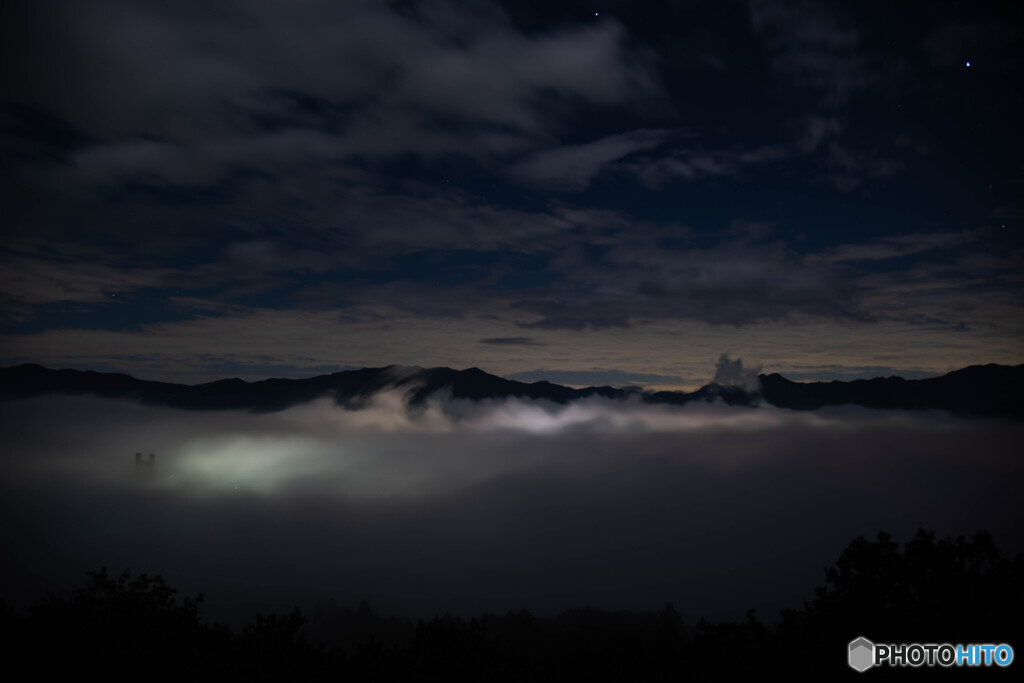 立ち込める雲海