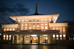師走の大和路　奈良駅