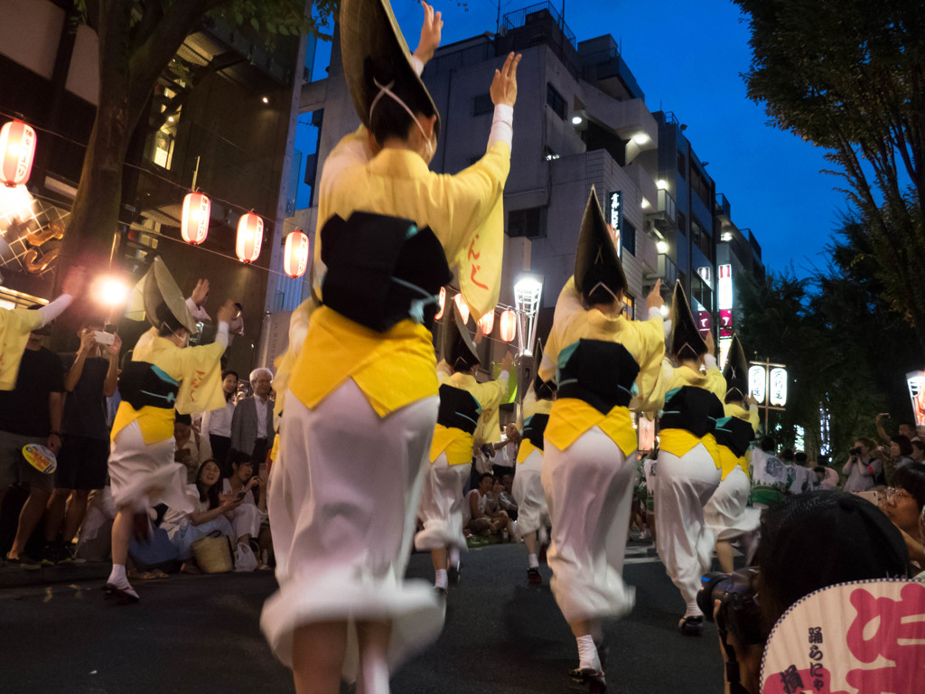 神楽坂　阿波踊り
