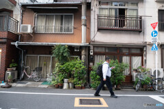 人形町の路地裏