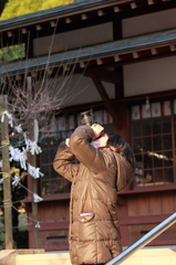 写真を撮る娘part２