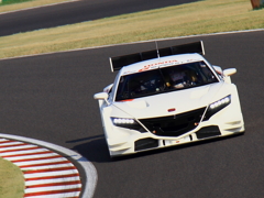 HONDA NSX CONCEPT-GT CORNARING