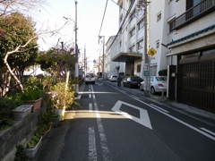 商店街抜けて京街道