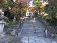 四條畷神社石段