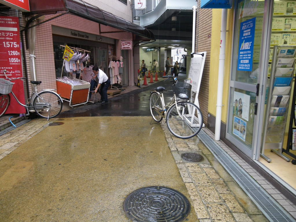 磐船街道へ