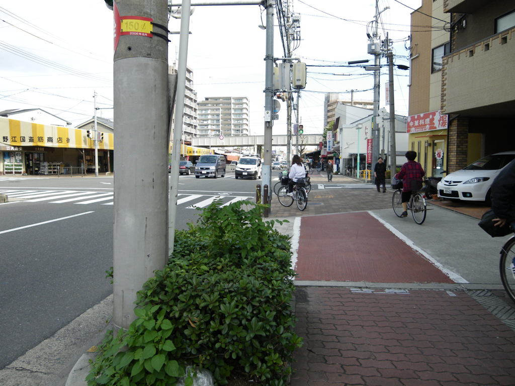 京街道は国道と重なる