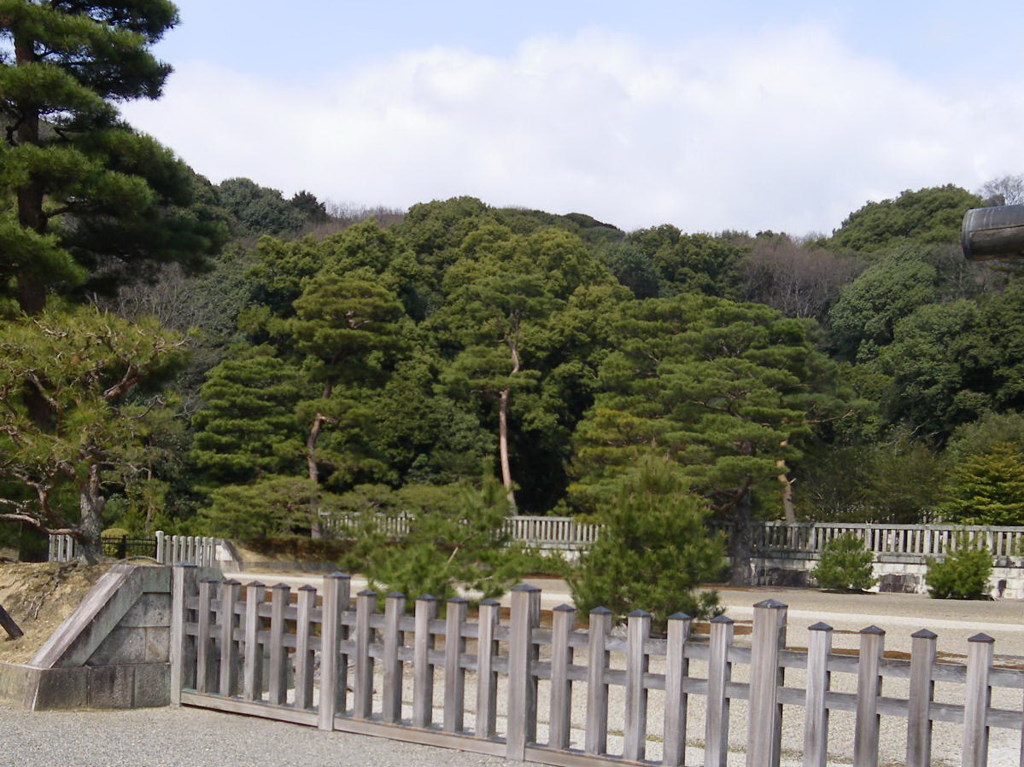 桃山御陵風景