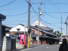 鳥羽街道の民家