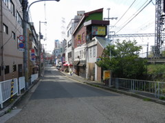 京街道樟葉駅越え