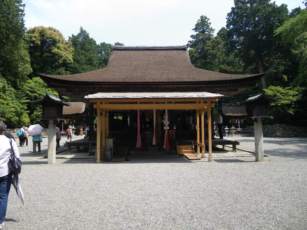 御上神社拝殿