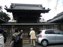 来迎寺勅使門表