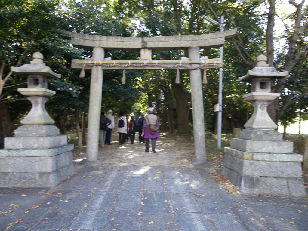 涼森神社参道