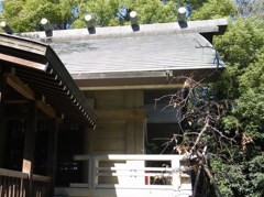 涼森神社神殿