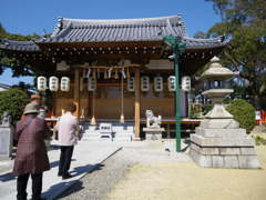 鞆呂岐神社拝殿２