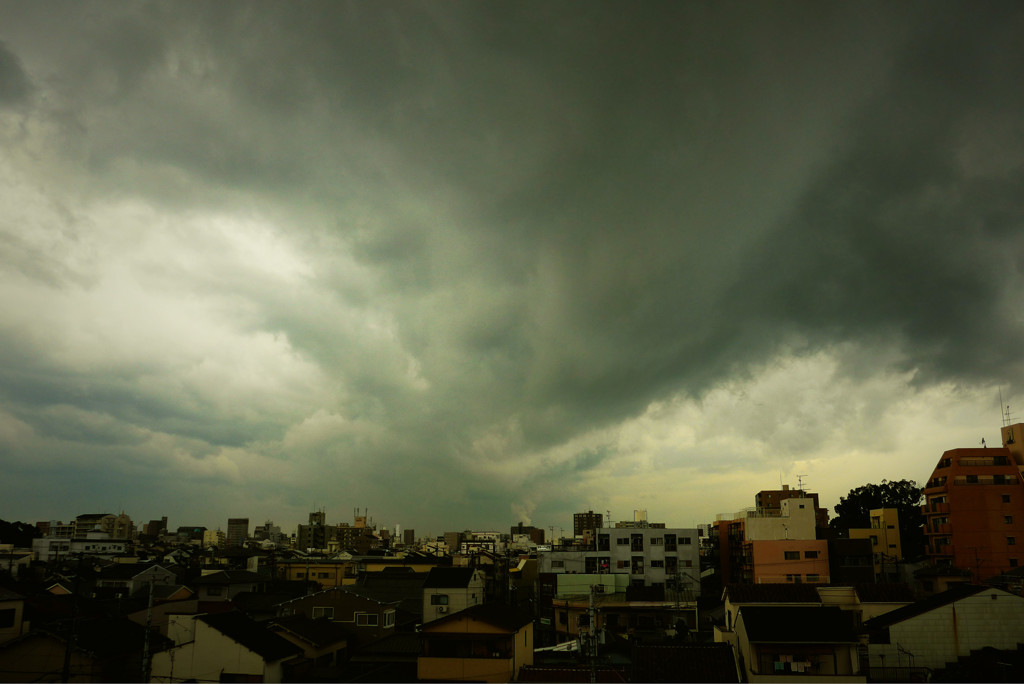 恐ろしい雲