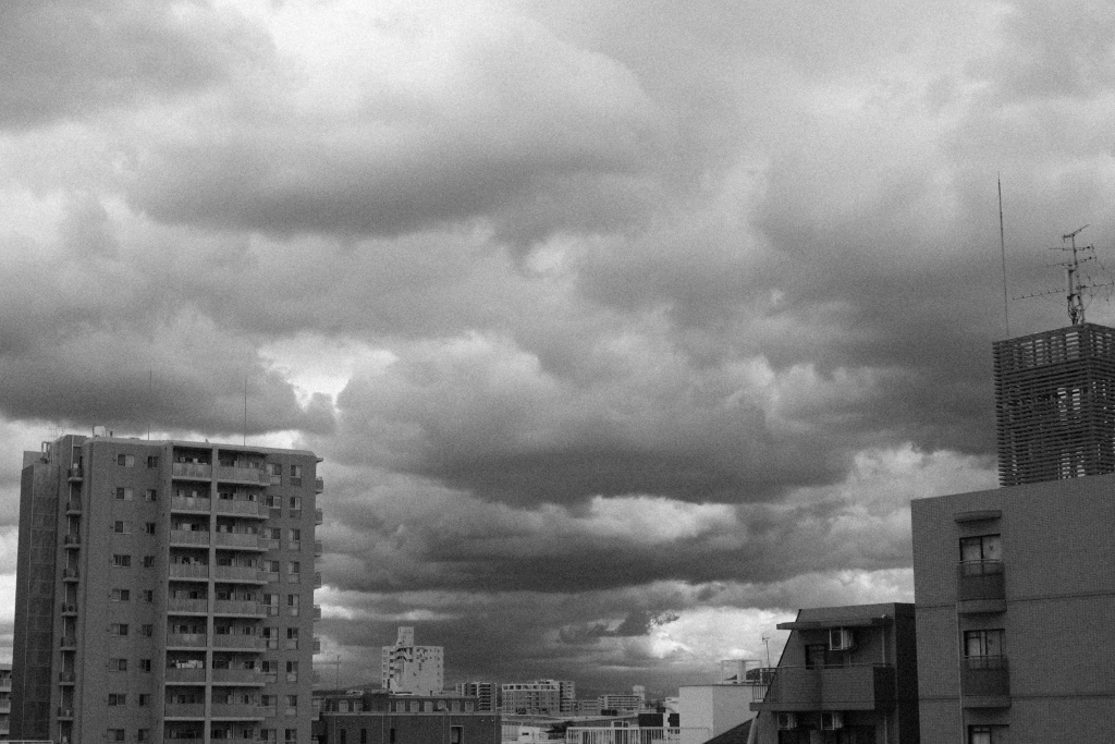 梅雨の雲