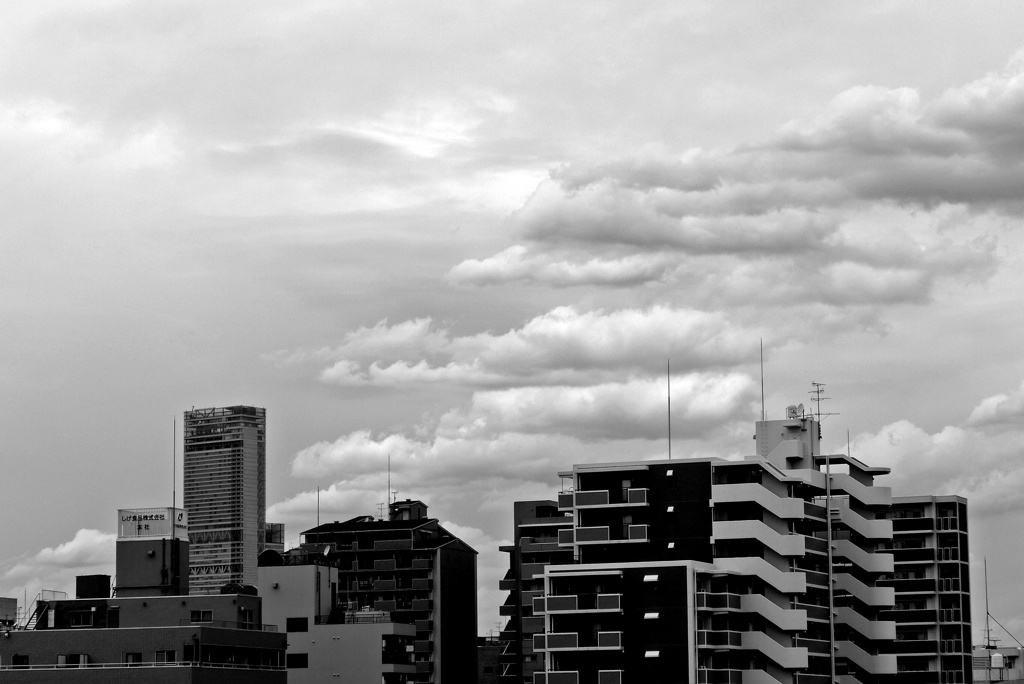 ハルカスと雲