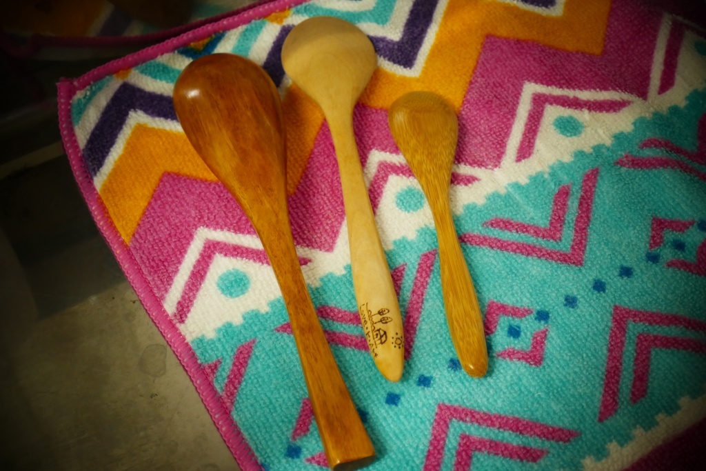 小さじに中さじ長いさじ