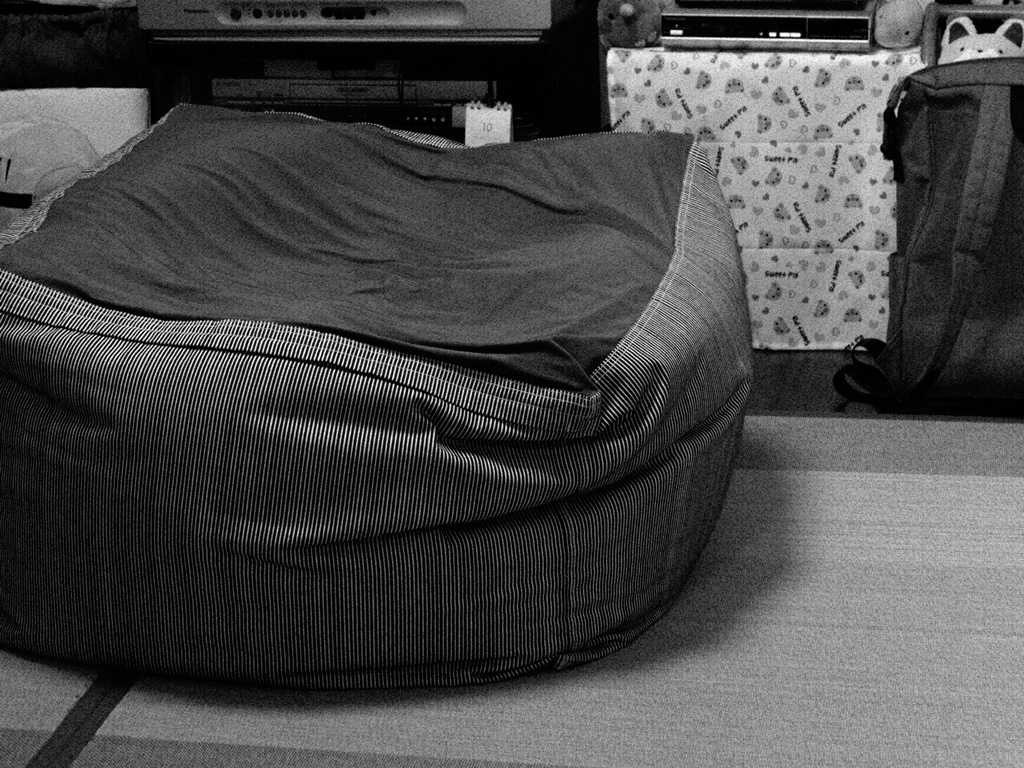 クッションの質感