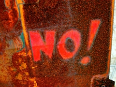 ＮＯ！
