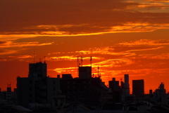 燃える空