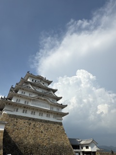 この直後、激しい雷雨！