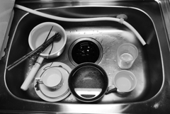 食べたら洗わなぁ～！