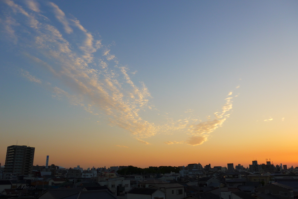 夕空