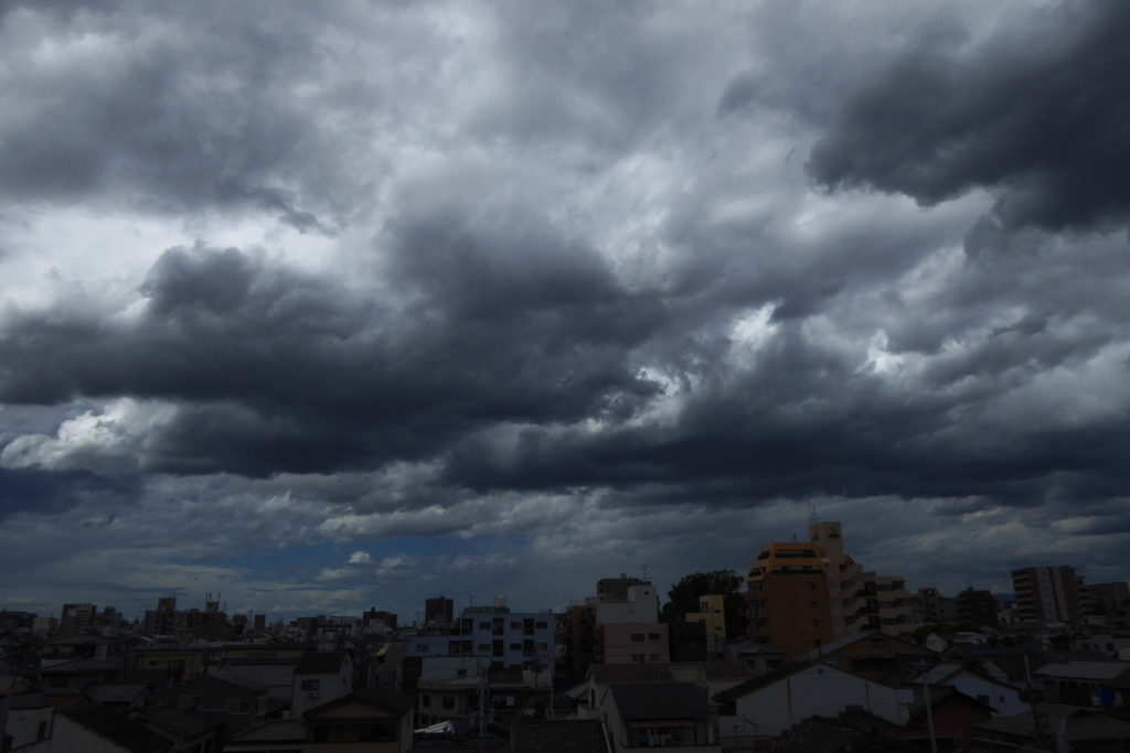 台風がやってくる2