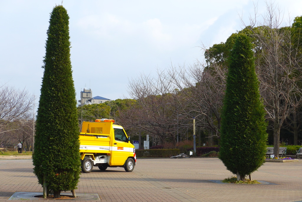チャリ回収車