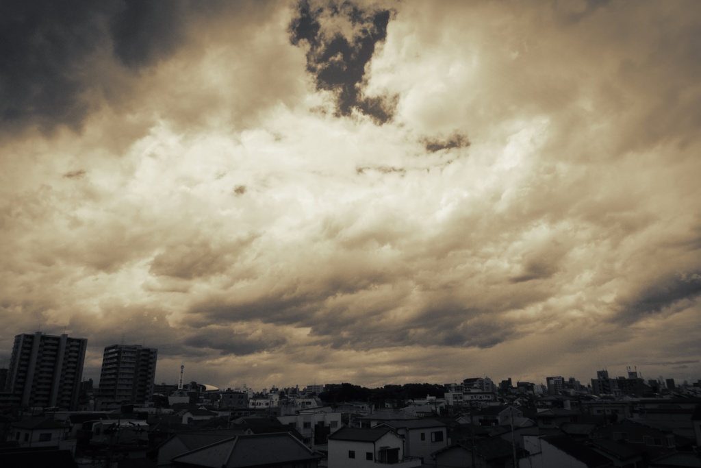 台風がやってくる