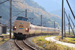 ３８１系最終風景No18