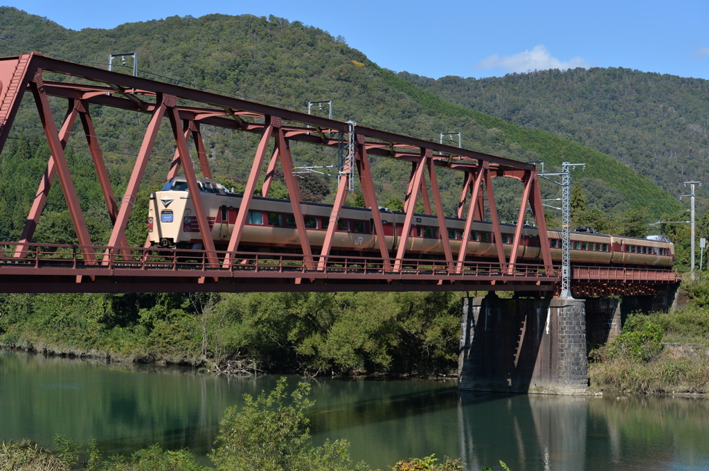 ３８１系最終風景No2