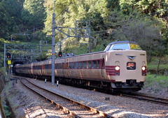 ３８１系最終風景No1