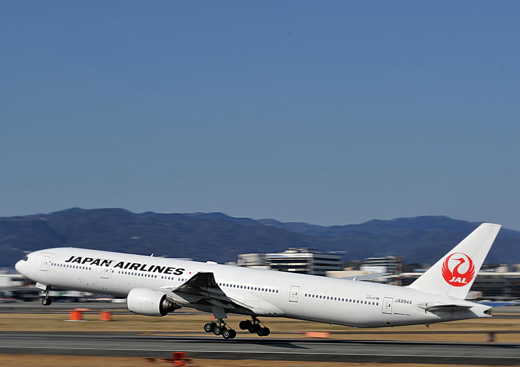 JAL　７７７離陸～