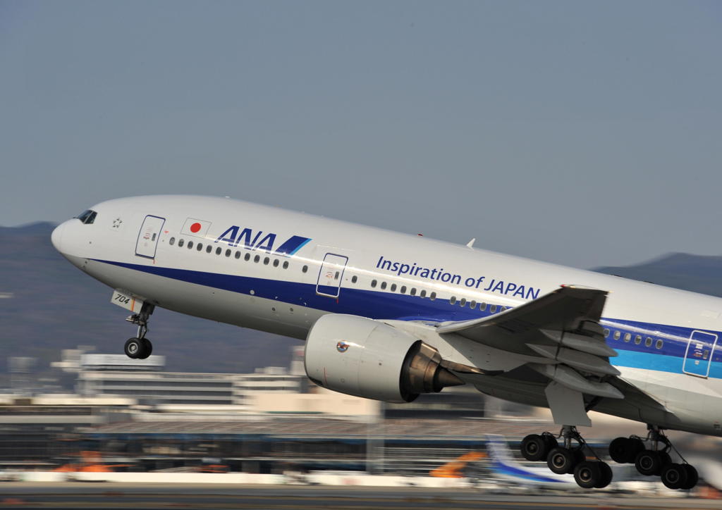 ANA ７７７離陸～