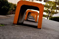 光が丘団地での一枚