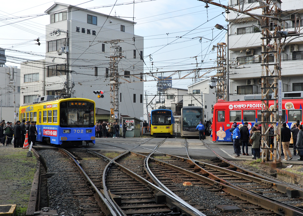 平面交差も見納め