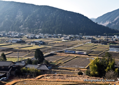 田園を進む